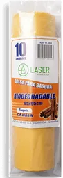Laser Bolsa Basura Biodegradable Fragancia Canela x 10 Unidades