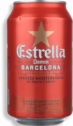 Estrella Damm Cerveza Mediterránea de Malta y Arroz 