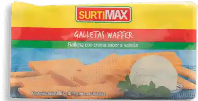 Galletas Waffer 18 Unidades Surtimax