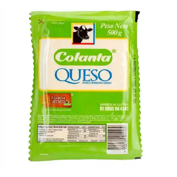 Queso Colanta Blanco Indust Colanta