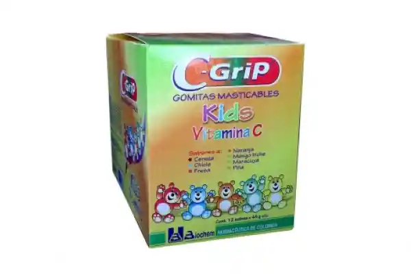 C-Grip Gomitas Masticables con Vitamina C Kids