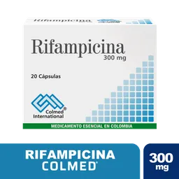 Rifampicina 300 Mg x 20 Cápsulas 