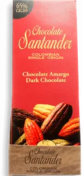 Santander Chocolate Negro Amargo