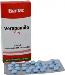 Genfar Verapamilo (80 mg)
