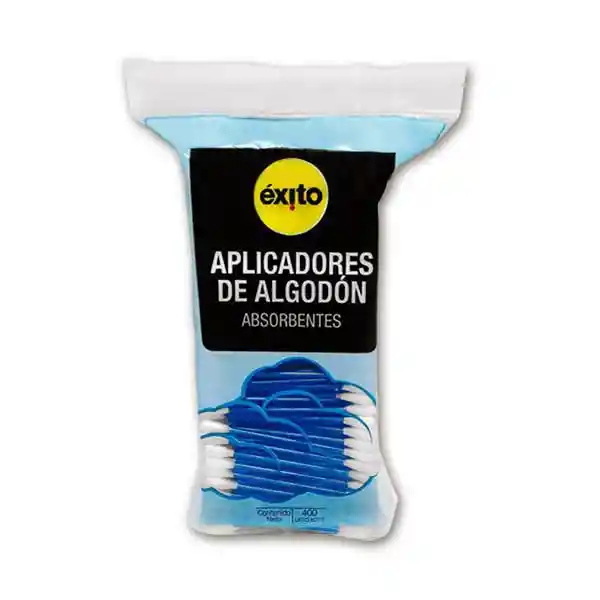Aplicadores De Algodón Éxito x 400 Unidades