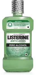 Listerine Enjuague Bucal Anticaries Zero Alcohol