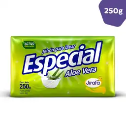 Especial Jabón para Lavar Aloe Vera