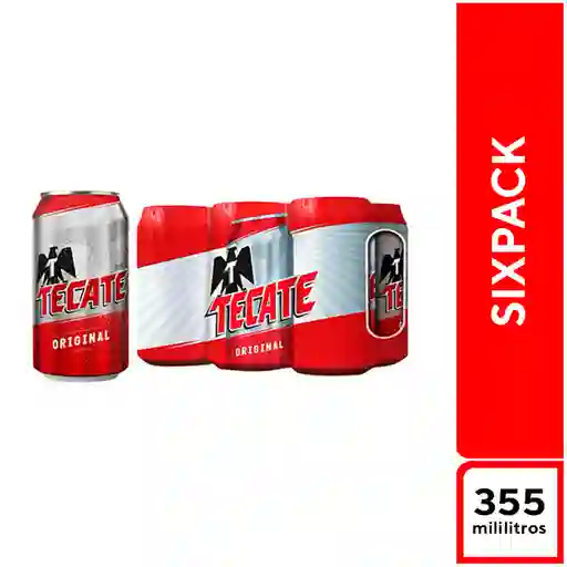 Tecate Original Sixpack 355 ml