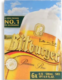 Bitburger Cerveza Premium Beer