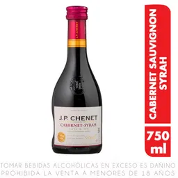 Vino Tinto JP CHENET Cabernet - Syrah Botella 750 Ml