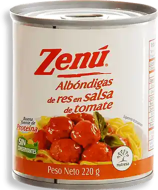 Zenú Albóndigas De Res