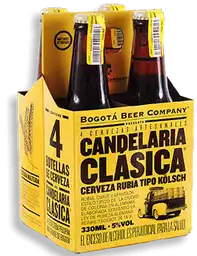 BBC Cerveza Bogota Beer Company Candelaria Clásica