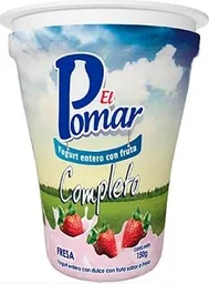 Pomar El Yogurt Entero Con Fruta Sabor A Fresa