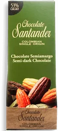 Santander Chocolate Semi Amargo