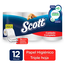 Scott Papel Higienico Triple Hoja