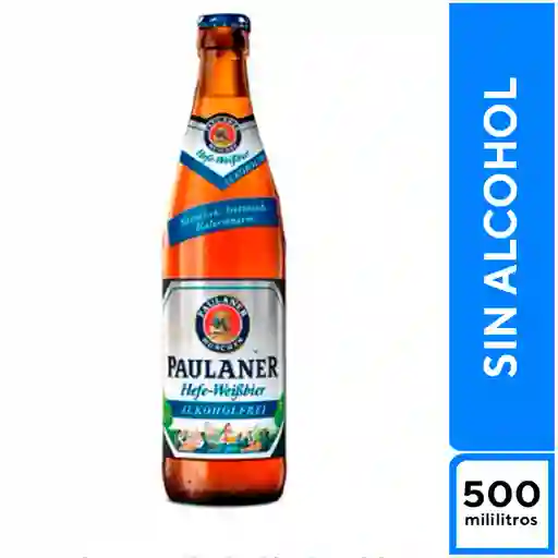 Paulaner Hefe Sin Alcohol 500 ml