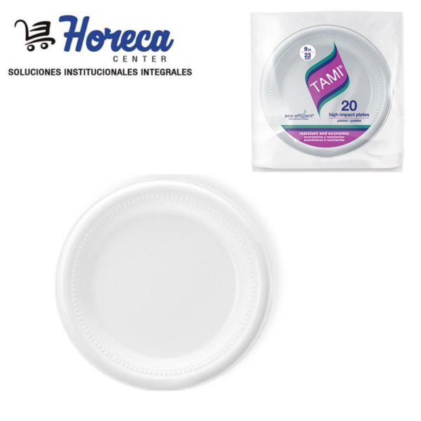 Tami Plato 15.5 cm Blanco 20 und
