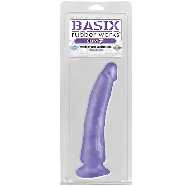 Masturbador Pipedream Basix Slim 18 cm Morado