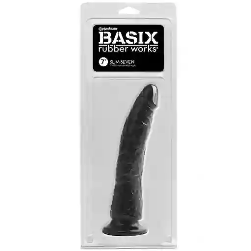 Masturbador Pipedream Basix Slim 18 cm Negroa7901