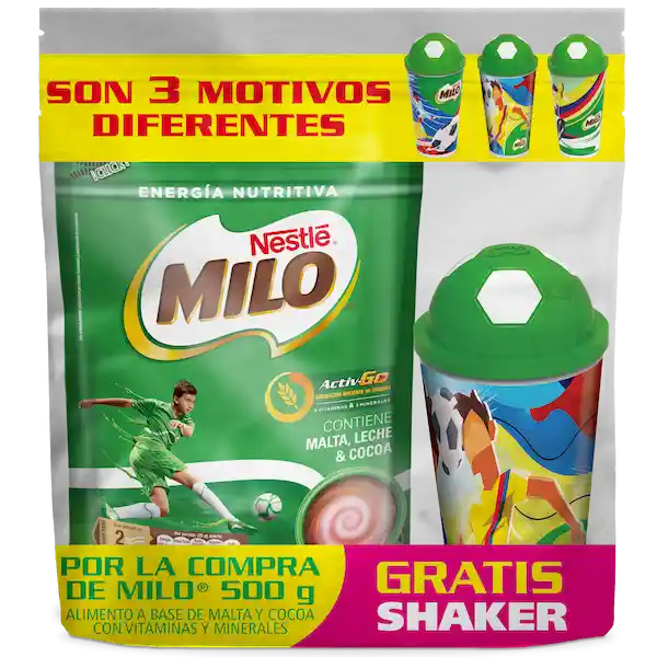 Milo Activ-Go Alimento Choco Malteado.