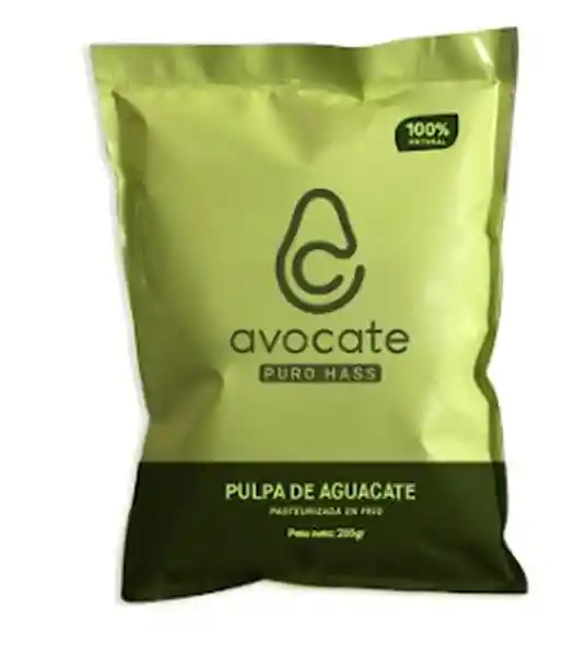 Avocate Puro Hass Pulpa de Aguacate