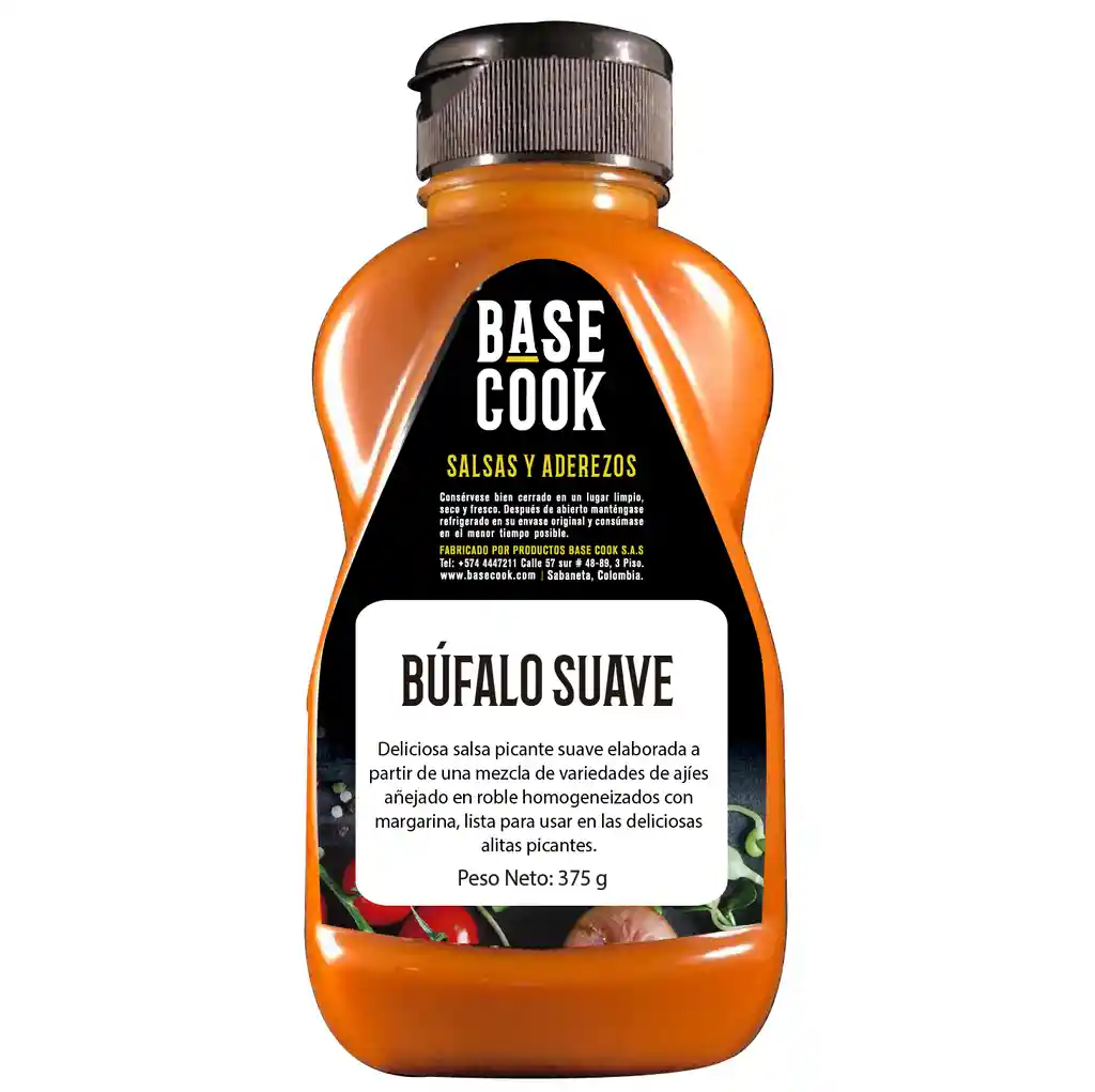  Salsa  Base Cook  Bufalo Suave 375 G  