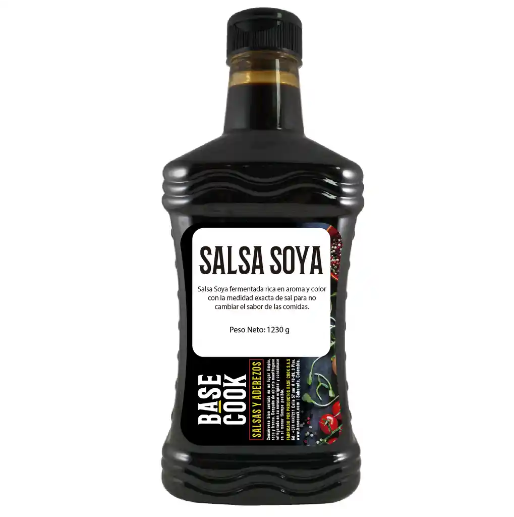  Salsa  Base Cook  De Soya 1230 G 