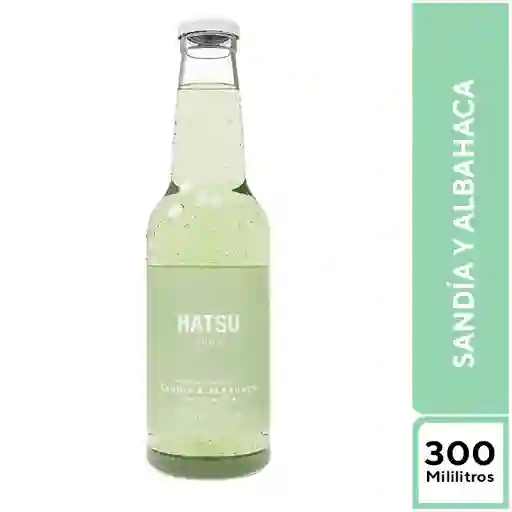 Soda Hatsu Sandía y Albahaca 300 ml