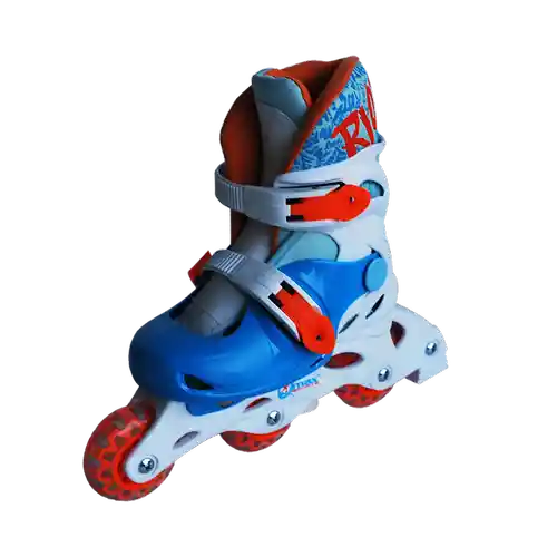 Qmax Patines Ajustables M New Blue And White