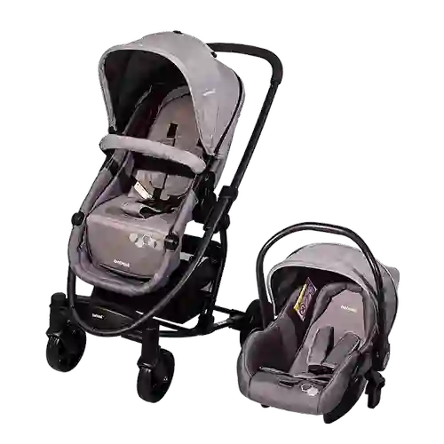 Bebesit Coche Travel System Prima Gray