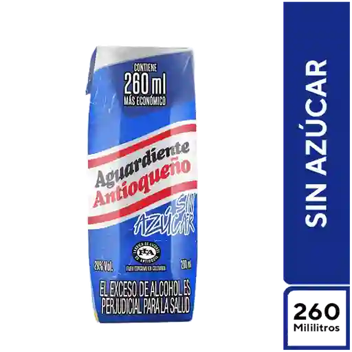 Antioqueño Sin Azúcar 260 ml