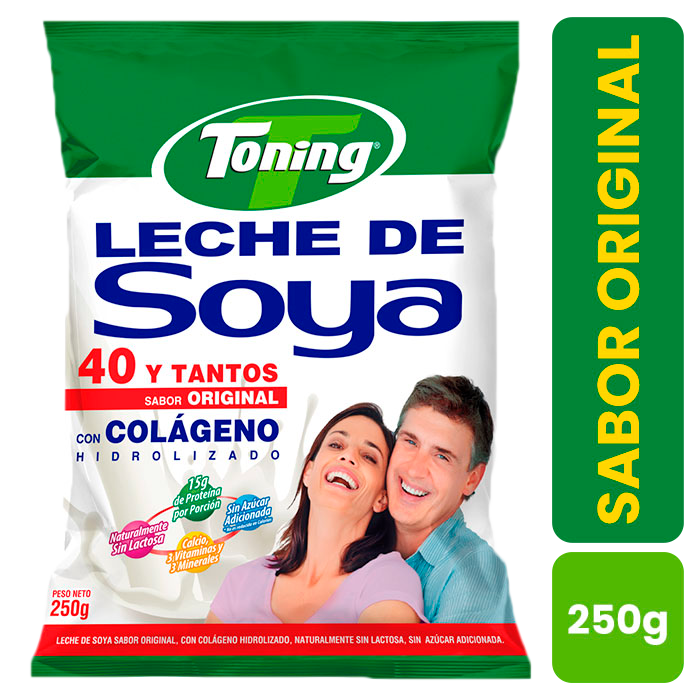 Toning Leche de Soya Original 250 g