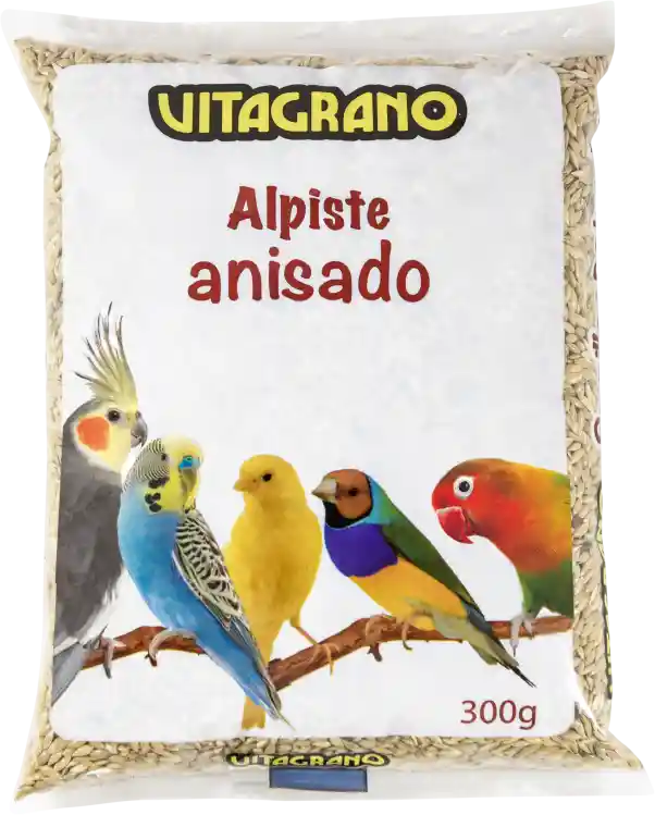 Vitagrano Alpiste Anisado Alimento para Pájaros
