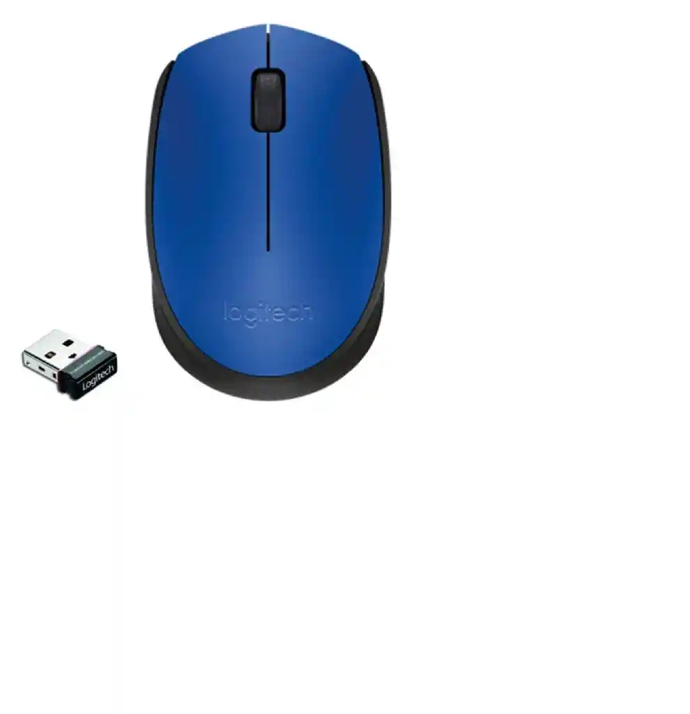 Logitech Mouse Inalambrico Azul – M170