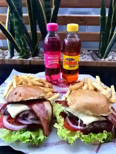 2x1 Combo Hamburguesa Mega Tocineta