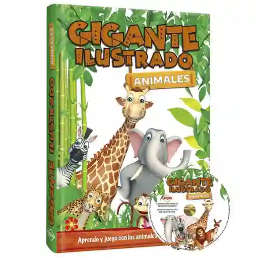 Gigante Ilustrado Animales + Cd Room