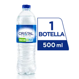 Agua Cristal Sin Gas 500 ml