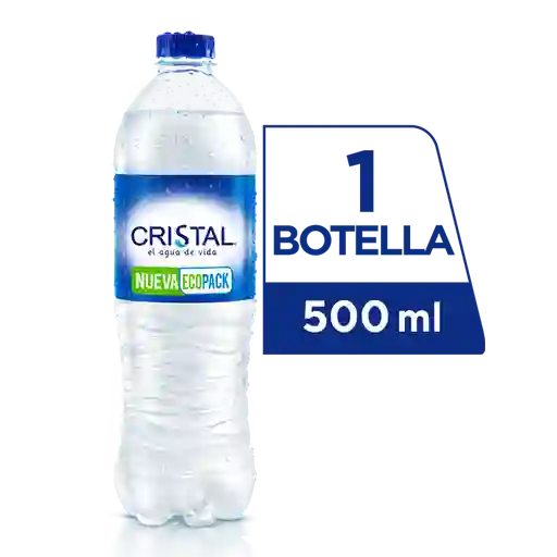 Agua Cristal Sin Gas 500 ml