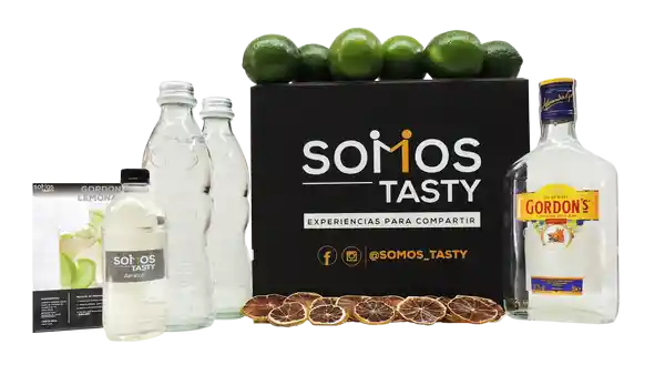 Somos Tasty Kit de Coctelería Para 7 Gordons Lemonade