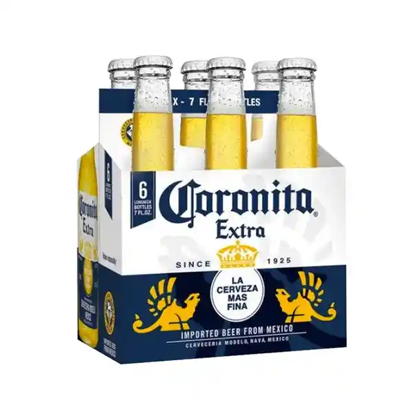 Coronita Cerveza 207 Ml 6 U