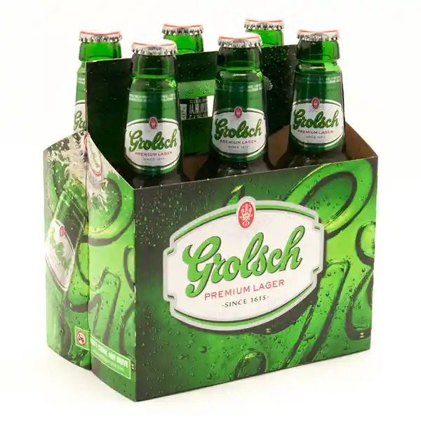 Grolsch Cerveza Botella 330 Ml 6 U