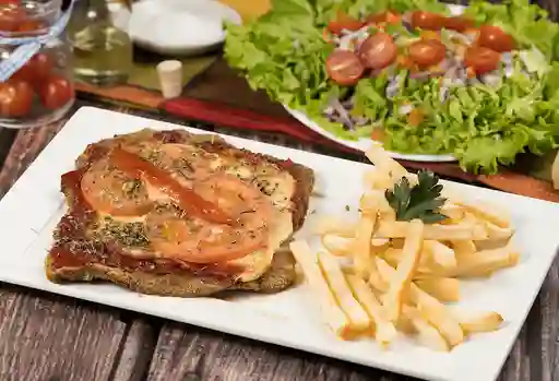 Milanesa a la Napolitana