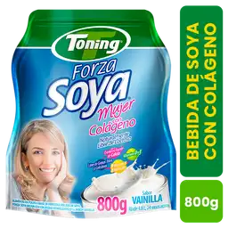 Toning Bebida De Soya Con Colágeno Vainilla