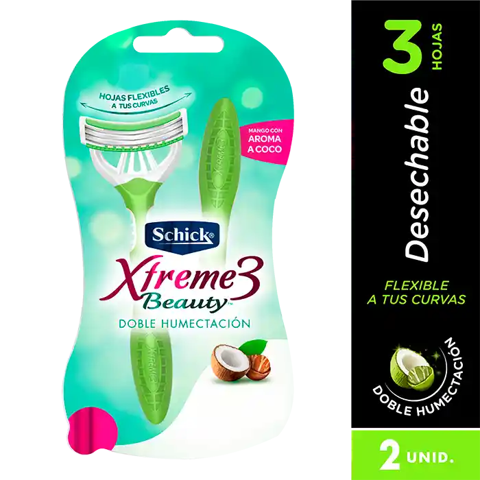 Schick Maquina de Afeitar Xtreme 3 Beauty