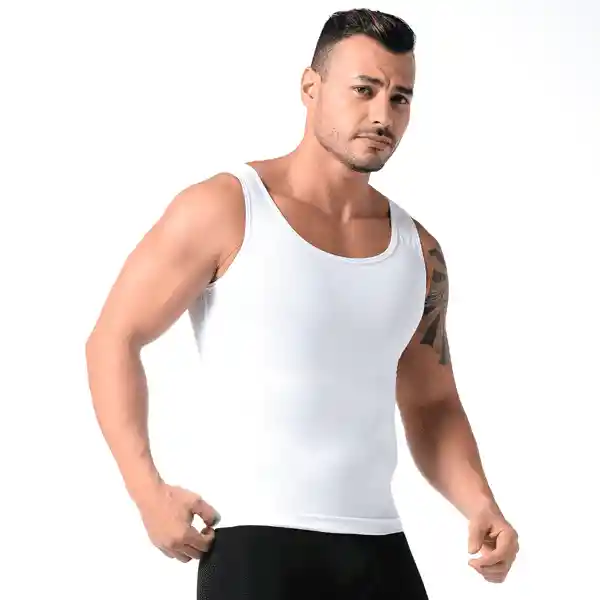 Geordi Body Camisilla Sin Latex Blanco-3301