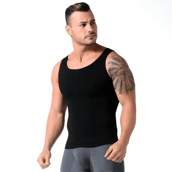 Geordi Body Camisilla Sin Latex Negro-3301