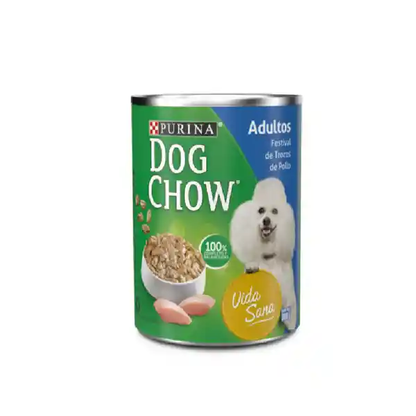 Dog Chow Alimento Para Perro Adultos Trozos de Pollo