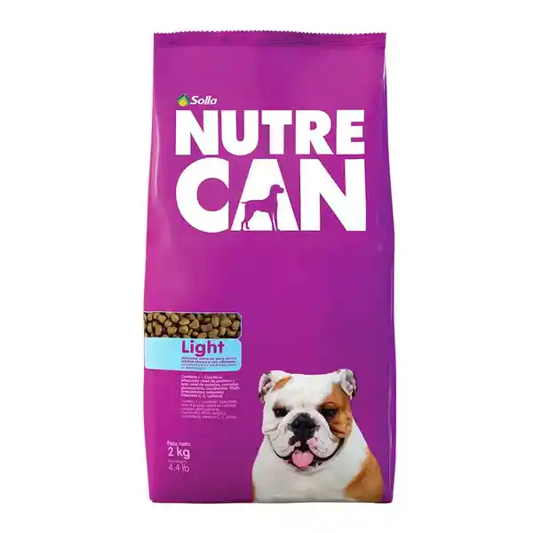 Nutre Can Light Alimento Para Perro Adulto