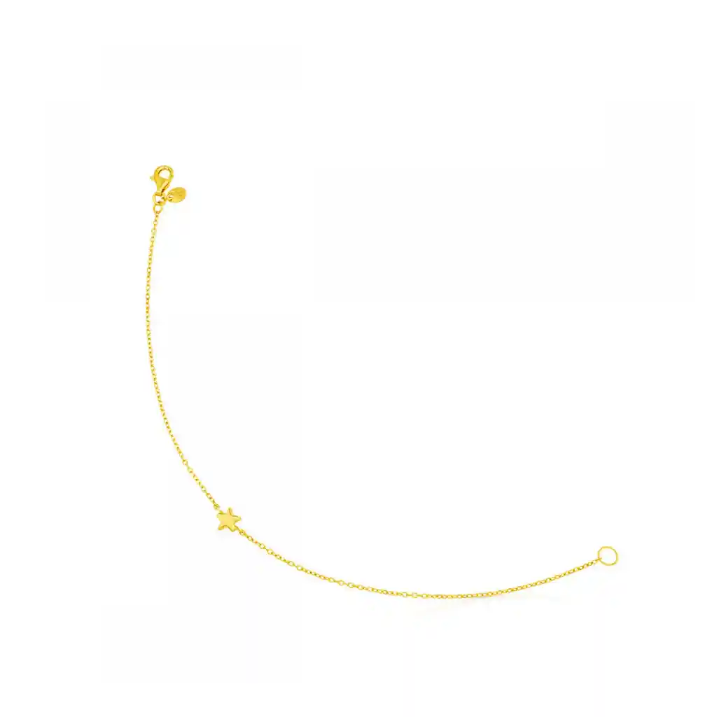 Tous Pulsera Sweet Dolls Star de Oro XXS