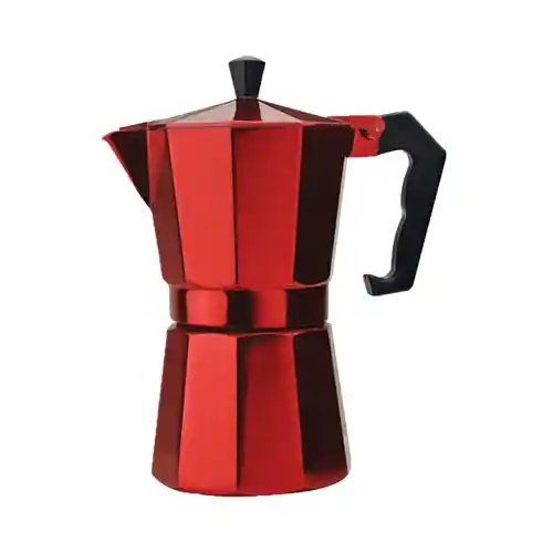 Moka-espresso Maker Aluminum 6 Cup- Cafetera De Aluminio